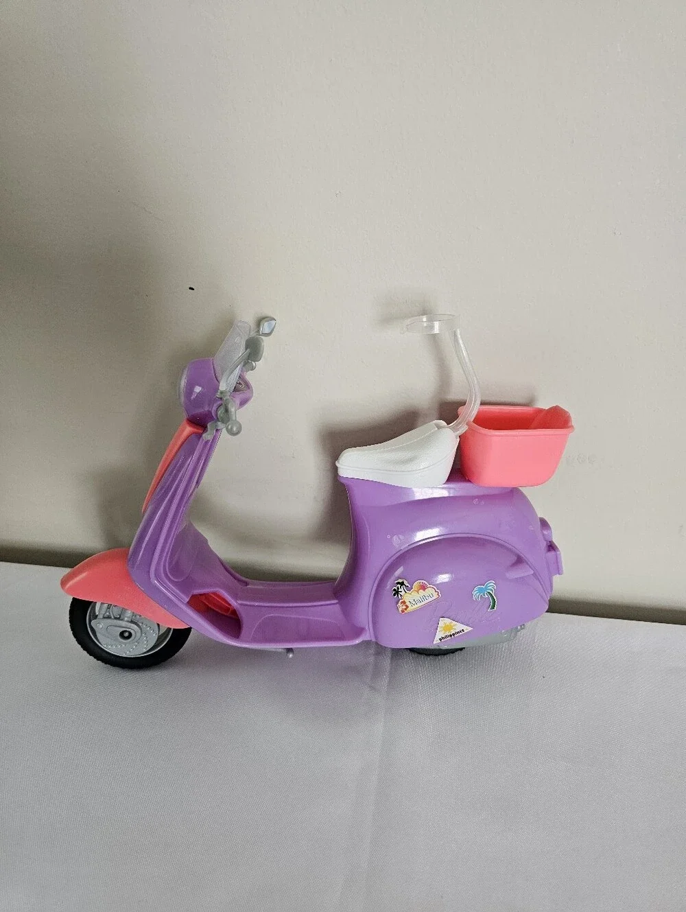 Barbie Purple and Coral Scooter Toy